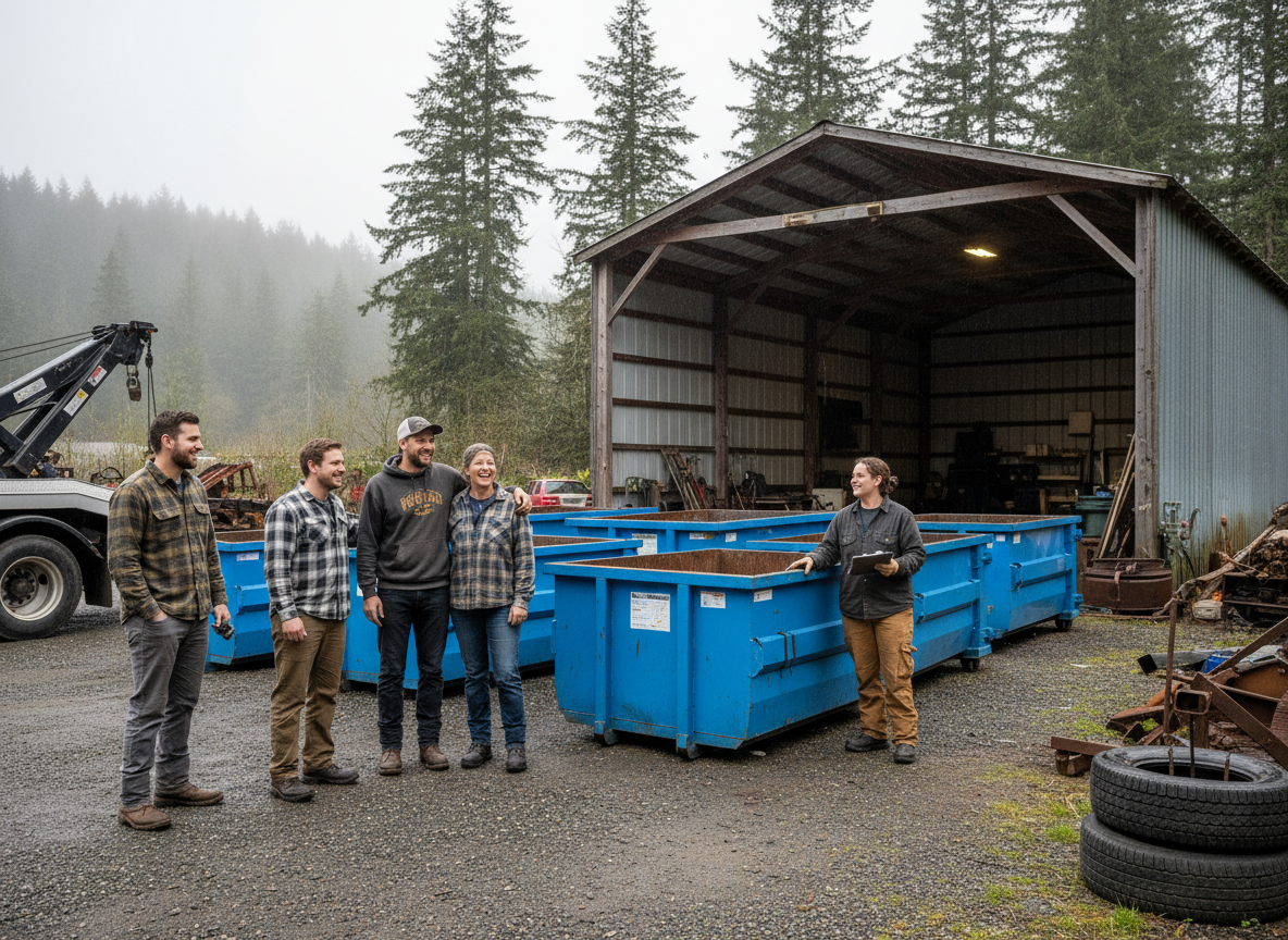 Fast Dumpster Rental Forks — Dumpster Rentals in Forks